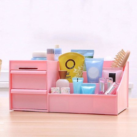 Stilige Plastoppbevaringsboks Vanntett Skuffeorganisator