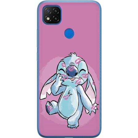 Xiaomi Redmi 9C Gennemsigtig cover Stitch Puss