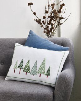 Broderipakke Pute Juletrær - Permin