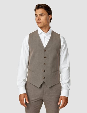 Shaping New Tomorrow - Essential Vest - Almond - Herre - Størrelse XXXL