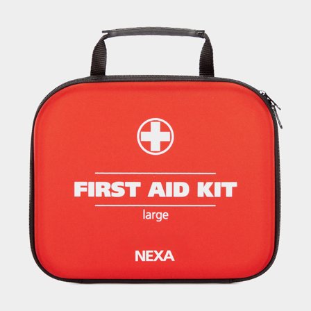 Kit di primo soccorso NEXA Fire & Safety First Aid Large, 64 pezzi