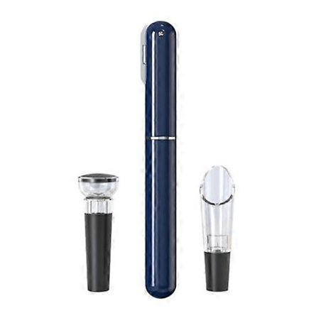 Luftpumpe Vinåpner Korkfjerner Sett Bærbar Flaskeåpner for Reise