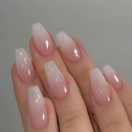 Kista Fake Nails Ballerina False Nail Press on Nails