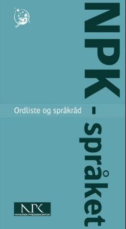 NPK-språket - Bok - Spiralbundet