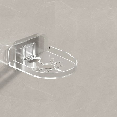 Set-Top Box Förvaringshylla Kamera Förvaringsställ TRANSPARENT