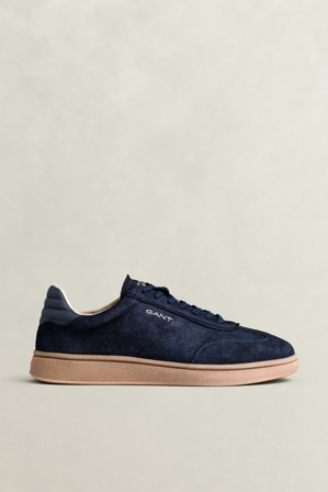 GANT Herren Cuzmo Sneaker aus Veloursleder (43) Marineblau