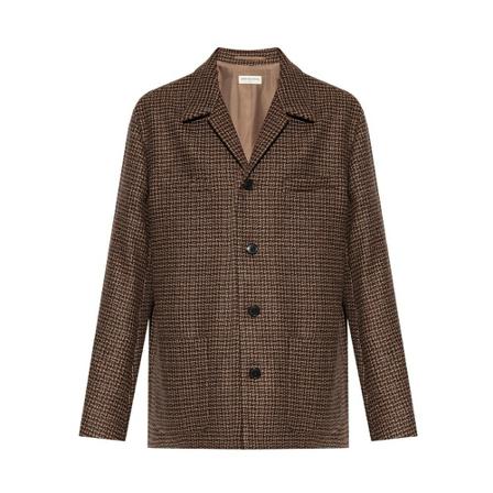 Dries Van Noten Blazers , Bruin , Heren , Maat: L