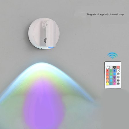 Trådløs LED-spot med magnet og bevægelsessensor – 3 farvetemperaturer, USB/batteri