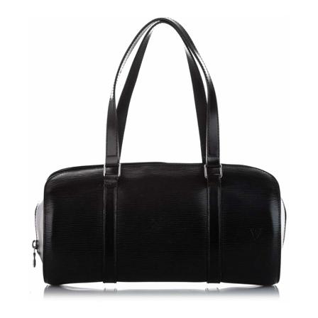 Louis Vuitton Vintage, Pre-owned Epi Soufflot Zwart, Dames, Maat:ONE Size