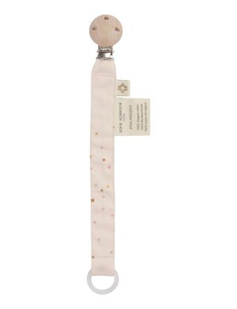 Pacifier Clip Baby & Maternity Pacifiers & Accessories Pacifier Clips Rosa Petit By Sofie Schnoor