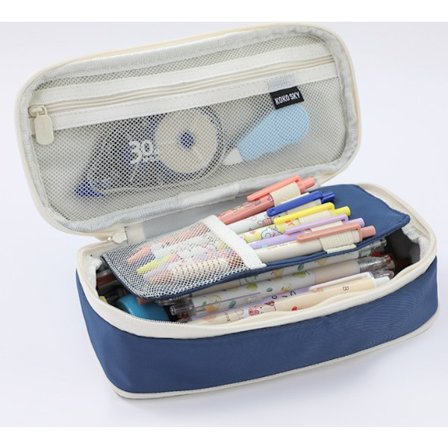 Large Capacity Pencil Case for Elementary School and Pink