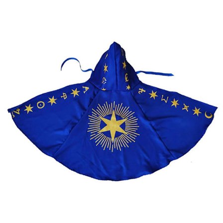 Halloween Heksekappe Barn Hette Cape, Heksehette Cape for Barn Gutt Jente, Halloween Hekse Cosplay Kostymer L