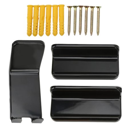 Veggmontert sykkelstativ i karbonstål, vanntett, sterk bæreevne, stabil, plassbesparende, sykkelveggfeste for sykler