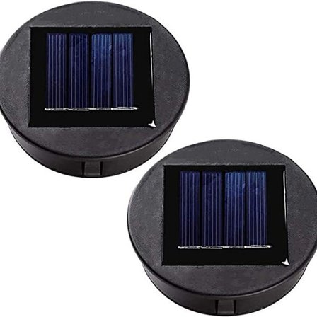 Solcellepanel til lanterne, solcellepanel med LED-lampe