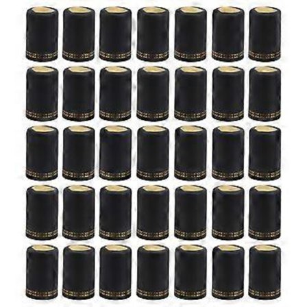 100 stk. 33 mm Rødvin Forseglet Deksel Flaske Varmekrympbar Flaske Deksel