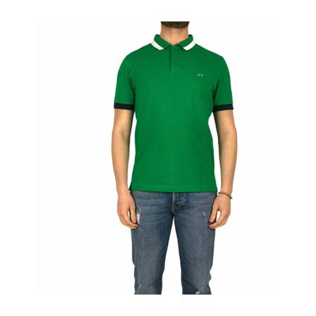 Sun68, Polo Shirts Zielony, Mężczyzna, Rozmiar: M