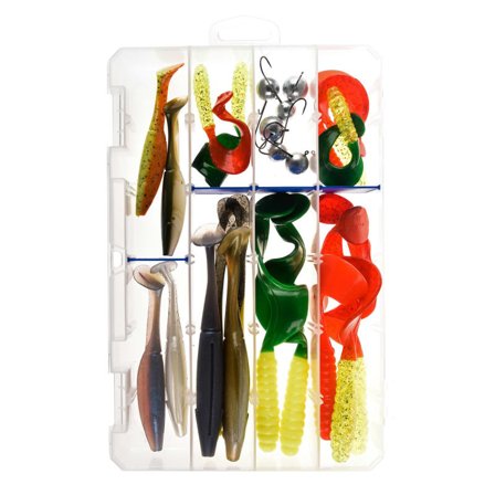 Ifish Ready-To-Fish Jack Jigs baits Multi-colored OneSize