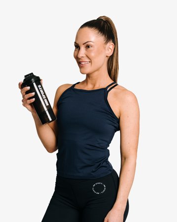 MM Sports Function Singlet, Iron Blue - Treningssinglet dame - S