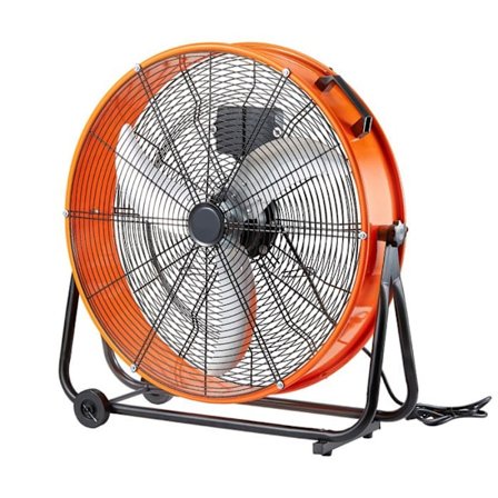 Industriel Tromleventilator-Duoku-0,6 m-Høj Hastighed-Kommerciel Brug-Forskellige Kontinuerlige Hastigheder-8900 CFM