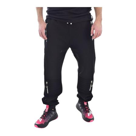 Philipp Plein, Jogger Streetwear With Logo Zwart, Heren, Maat:M,polyester