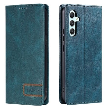 TTUDRCH Samsung Galaxy S26 Plus Plånboksfodral Konstläder RFID Skydd - Grön