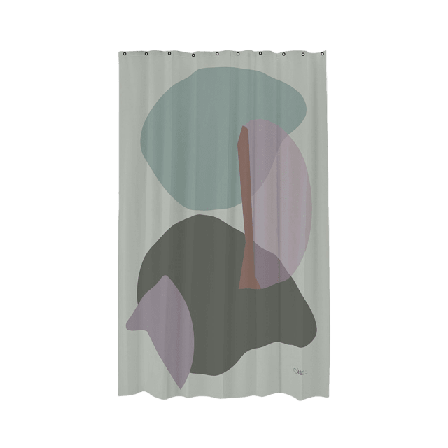 Mette Ditmer Duschdraperi GALLERY Badrumstillbehör Flerfärgad 150X200