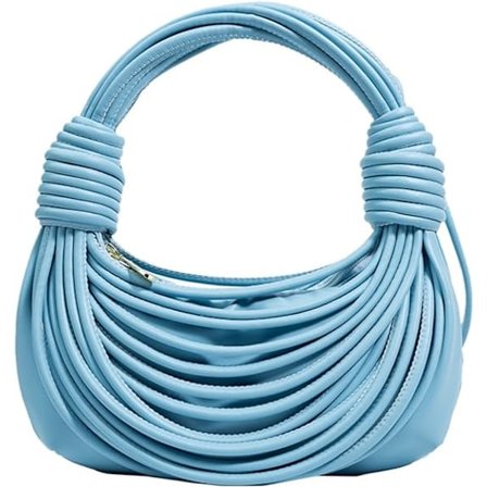 Knytad vävd Tote Bag Handväska för kvinnor