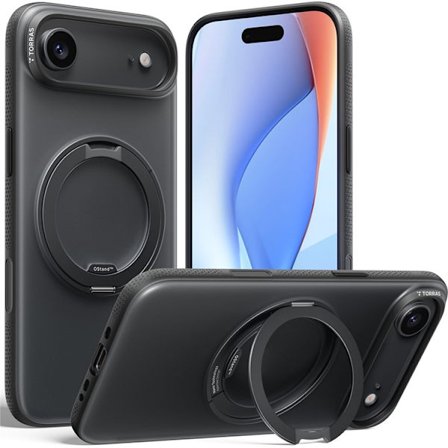 WANLONFENG Mobilskal till iPhone Air MagSafe Härdat Glas LM - Clear