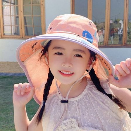 Solskyddshatt för barn Barnsolhatt FÄRG 3 FÄRG 3