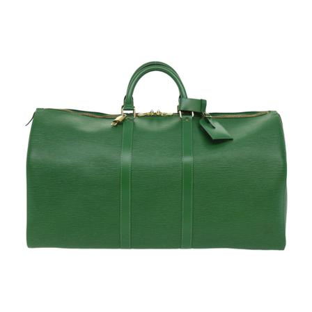 Louis Vuitton Vintage Pre-owned Weekend Väska grön, unisex Vintage Väskor, unisex, Storlek: ONE SIZE