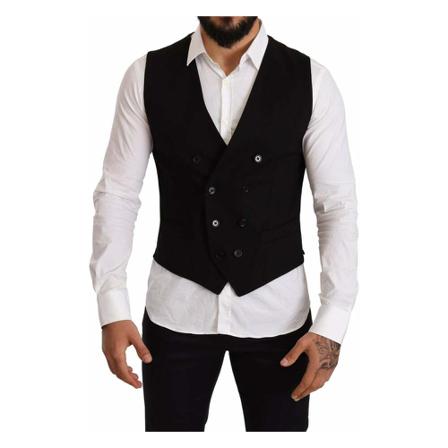 Dolce & Gabbana - Kavajer - Svart - Herr - Storlek: M, Herr, Storlek: M
