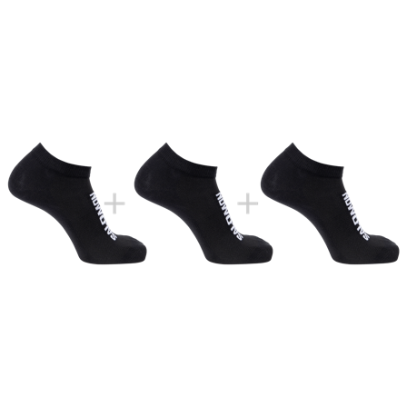 Salomon - Chaussettes Everyday Lite Low 3-pack - Black - 39-41
