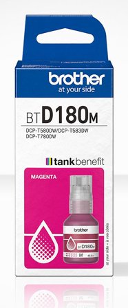 Brother BTD180M Magenta ink bottle, yield up to 5 000 pages