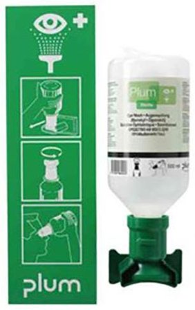 Plum 4611 Ögonduschstation inkl 500 ml ögondusch, Första hjälpen