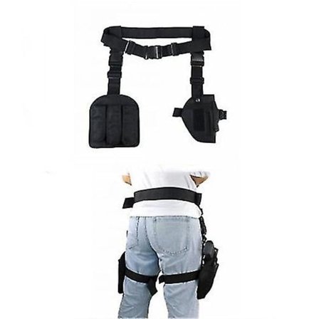 IC CNE Taktisk Pistol Drop Leg Lårhölster Magtaske A