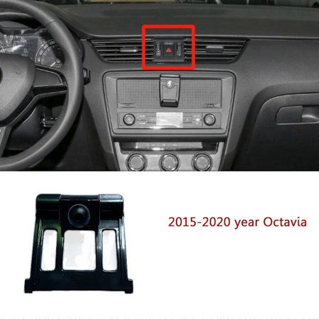 Yhteensopiva Skoda Superb Octavia Fabia Rapid 2015 2016 puhelinpidikkeen jalustan kanssa, erillinen pohjan kollokaatioteline