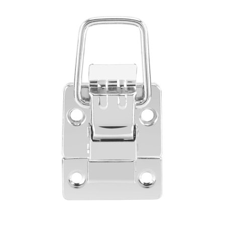 10 stk. sølvfarget feste Toggle Latch Catch Chest Case Koffert Bokser Kistelås