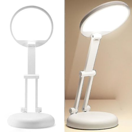 Mini LED Foldbar Ladbar Lampe USB Oppladbar Lampe Barn LED Øyebeskyttelse Foldbar Lampe