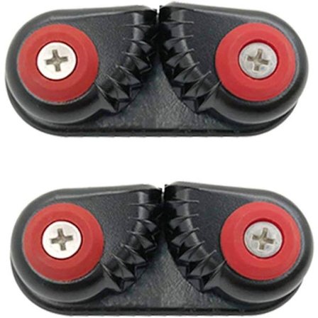 2 stk. kajak cam klampe båd kano sejlbåd jolle aluminium cam klampe hurtig indgang kajak klampe