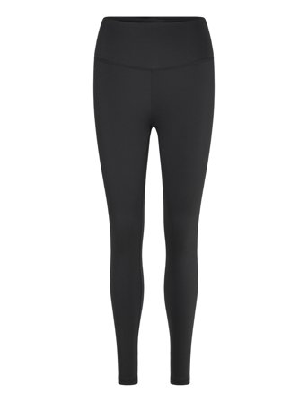 Gina Tricot Highwaist Ruched Yoga Tights - Black - XS