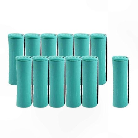 Pienet keskikokoiset suuret permanenttirullat luonnollisen aaltoilevan hiuksen muotoiluun