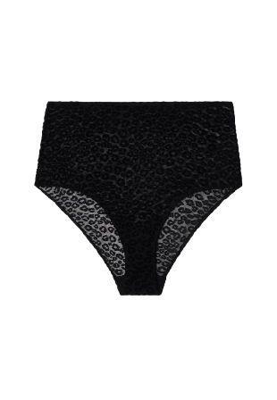 Understatement Mesh Highwaist Briefs Trosor Dam Svart XS