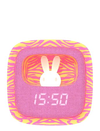 Mobility On Board | Billy Clock And Light - Pink Zebra | ONE SIZE