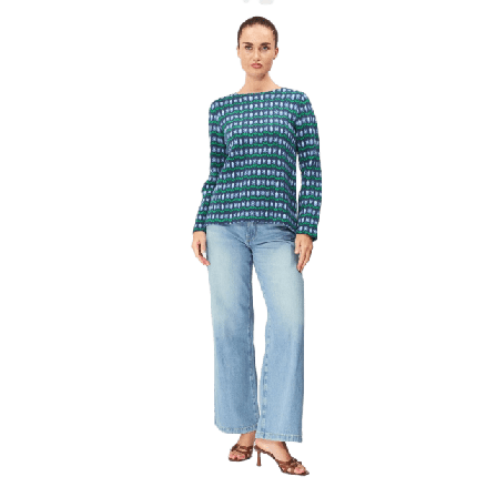 Jumperfabriken Tulipe Jumper Tröjor Dam Blå XL