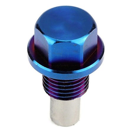 Titaani Seos Vahva Magneettinen Öljypohja Yleismallinen Tulppa Imu Rauta Ruuvi Autoon Muokattu M12x1.25