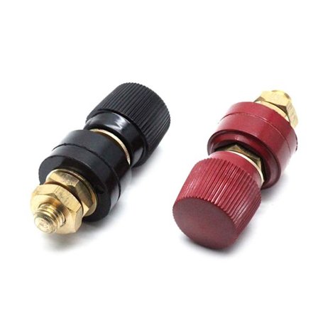 Auton akun navat 2kpl messinki kupariliitin suuren virran kapasiteetin liitinsarja 6mm/8mm kaapelipulteille