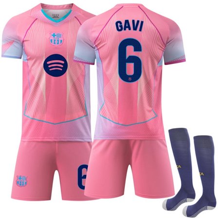 2025-2026 Barcelona Special Edition Fodboldtrøje til Børn og Voksne (Inklusive Sokker) - Perfekt