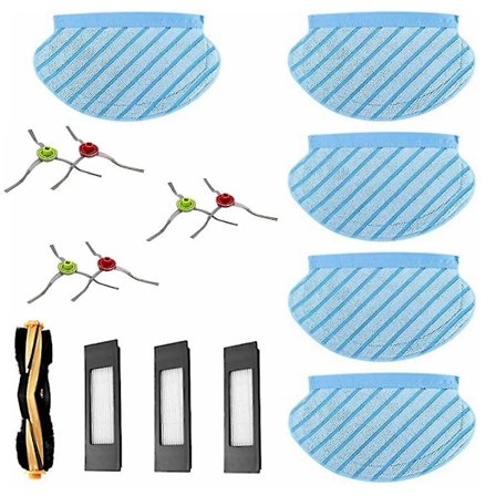 Tillbehörssats för Ecovacs Deebot Ozmo950 920 T5 reservdelar