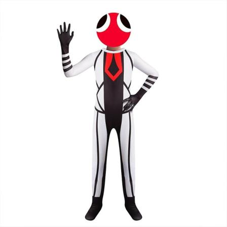 5-12 år Kids Rainbow Friends Cosplay Party Costume Jumpsuit Gaver 11-12 Years