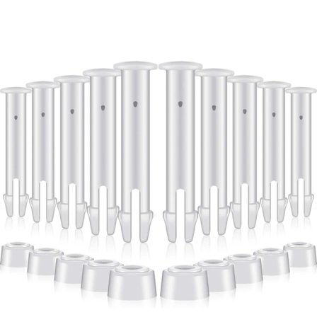 24 plastpoolkopplingsstift för Intex poolkopplingsstift med kopplingar